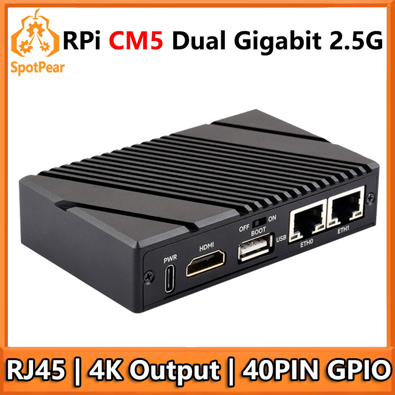 Raspberry Pi CM5 Gigabit 2.5G  - Argon One V3 M.2 Nvme Case recensie en prijs