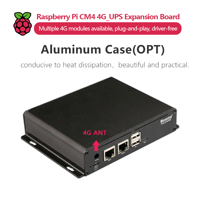 Raspberry Pi CM4 4G_UPS Uitbre - Raspberry Pi Uninterrupted Power Supply Ups 18650 recensie en prijs